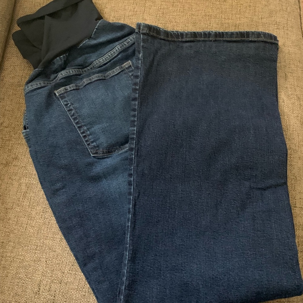 Plus Size, Secret Fit Belly Maternity Jeans